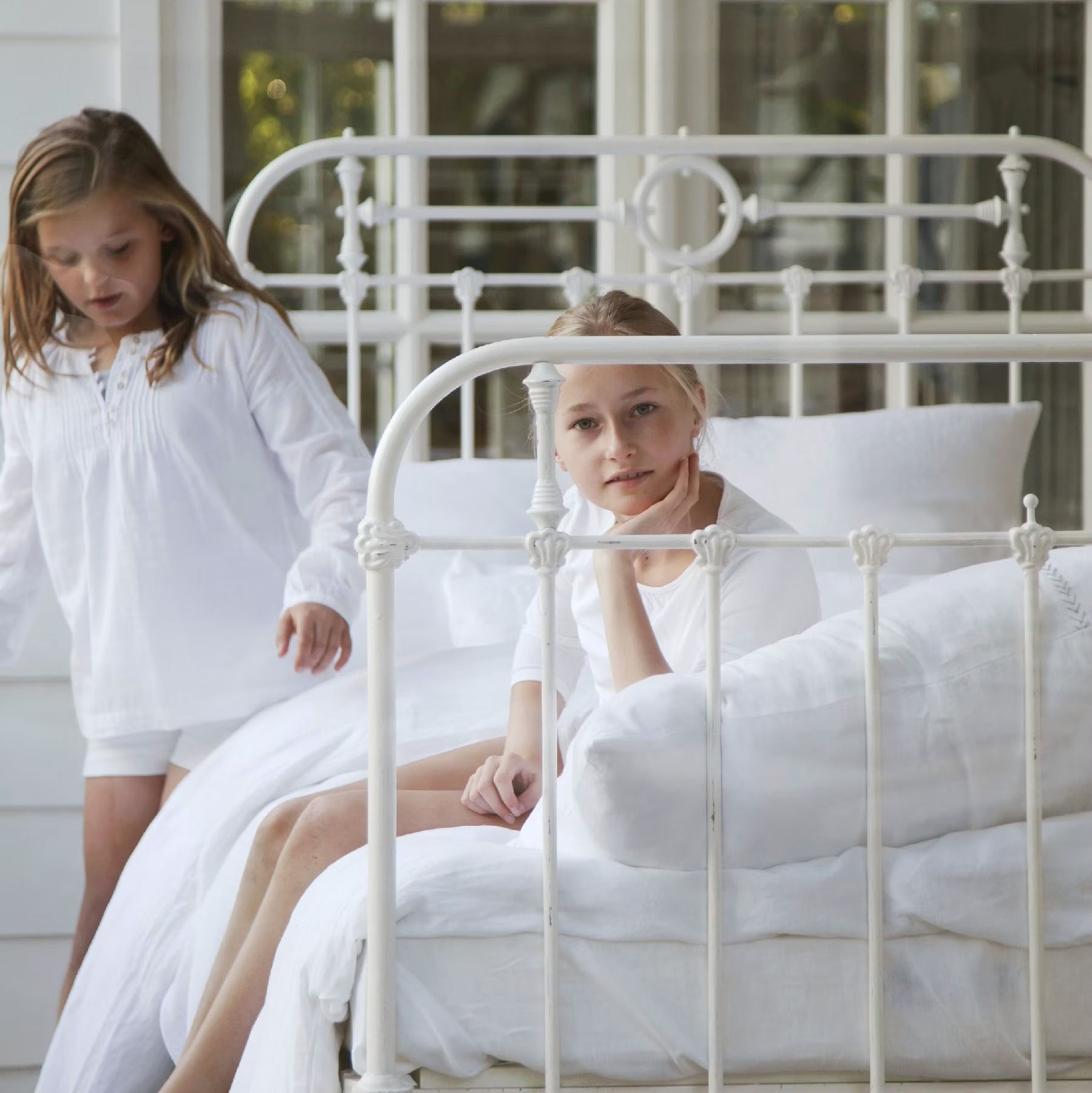 Pillow case linen made by a Belgian mill for over 160 years in Meulebeke
