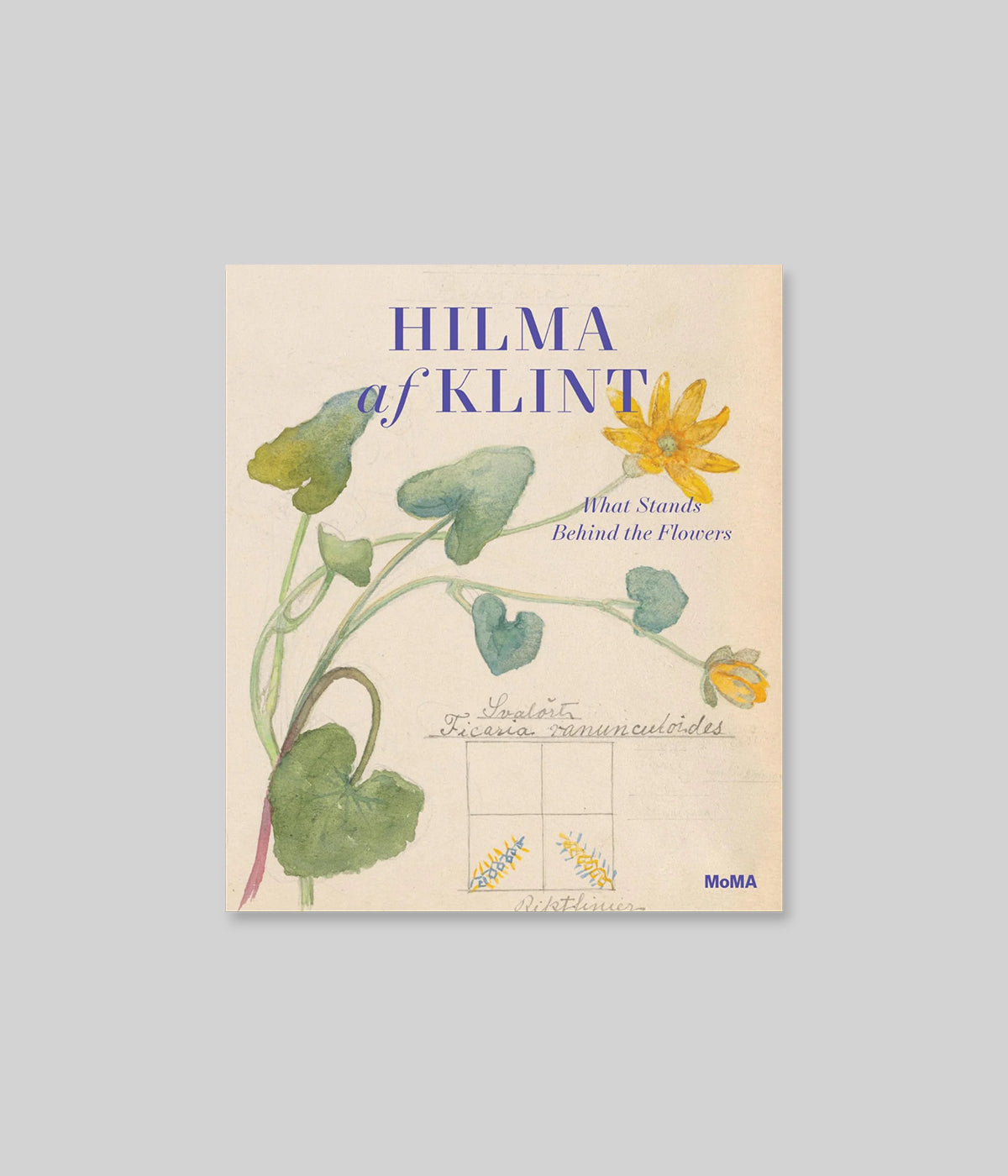 Hilma af Klint Art Book on botanical art and Swedish floral studies
