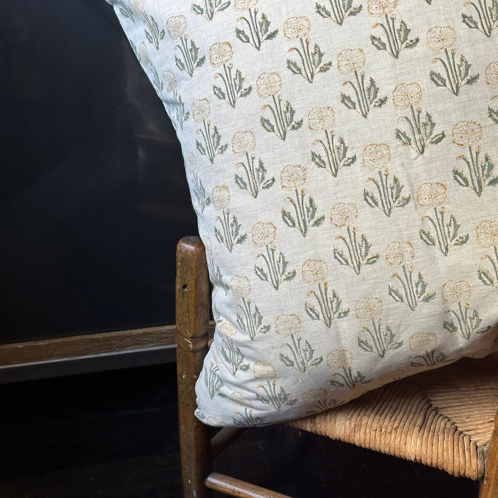 Soil to Studio Zoya Linen Pillow Cover - Thumbnail 2