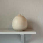 XL Stoneware Orb Vase, Ivory - Bloomist