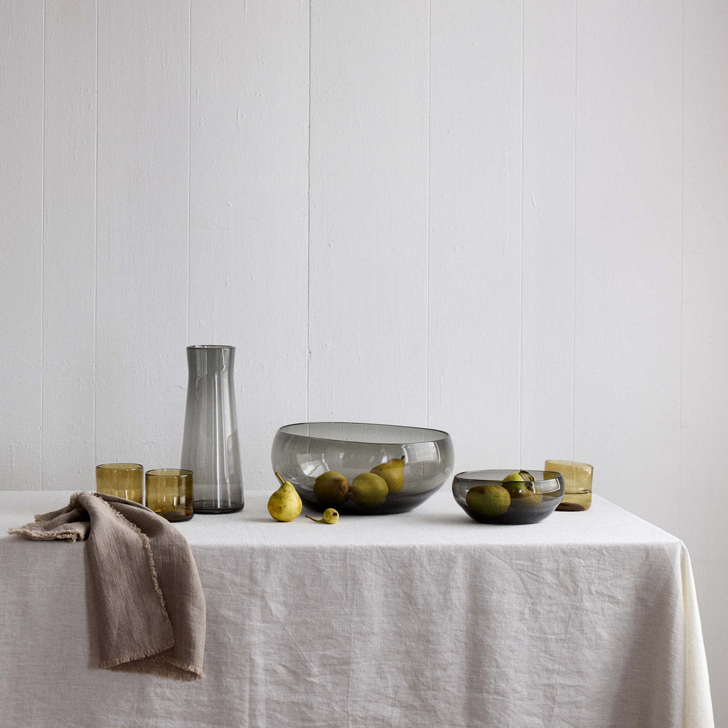 Fringed Linen Tablecloth - Bloomist