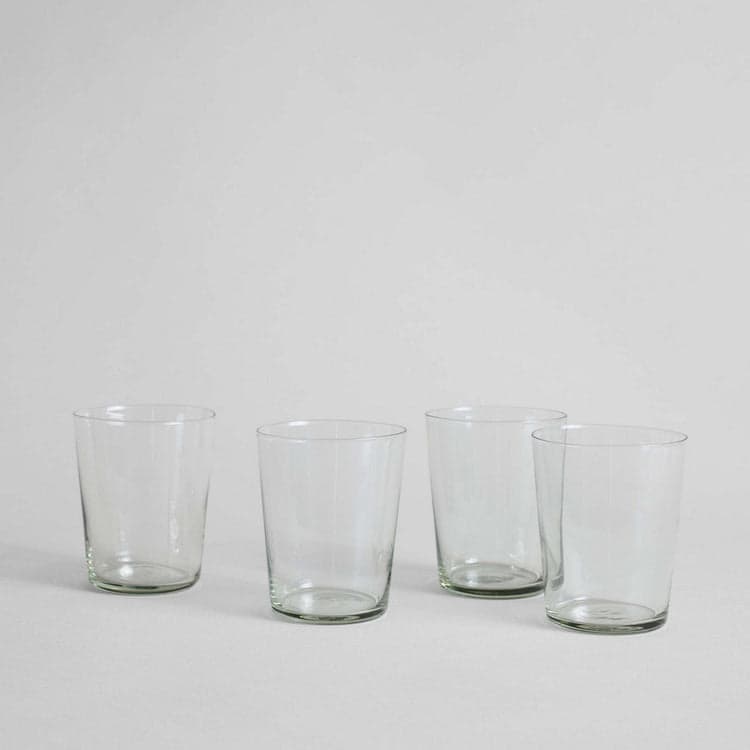 Gregorian Glass Tumblers, Set of 4