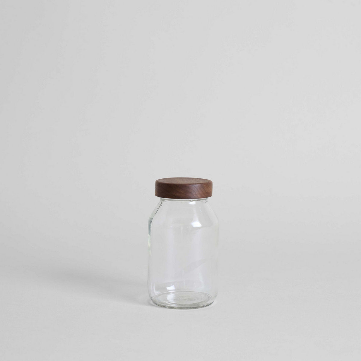 Hand-Turned Walnut Top Mason Jars - Bloomist