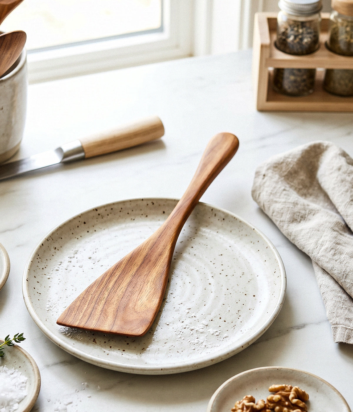 Bloomist Wooden Turner Spatula - Thumbnail 3