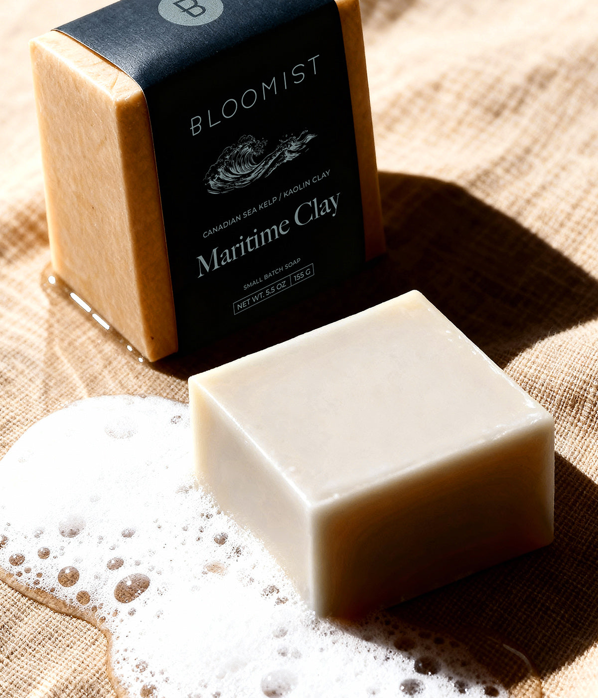 Kaolin Clay Soap with plant-based formulation