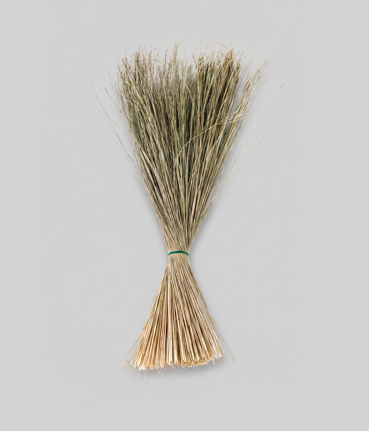 Natural dried grass decor with fine wispy stems and branching tips