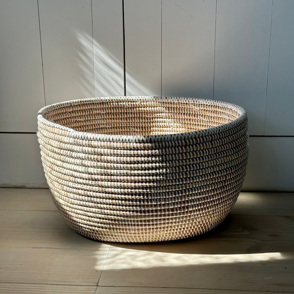 Senegalese Oval Storage Baskets - Bloomist