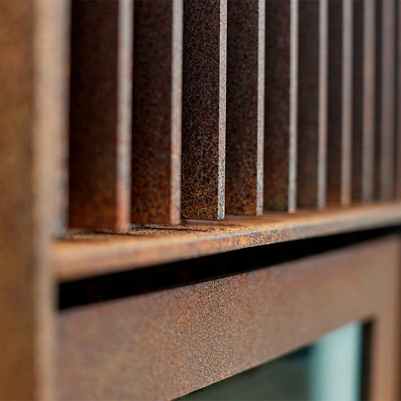 Quercus Outdoor Fireplace Deck Installation