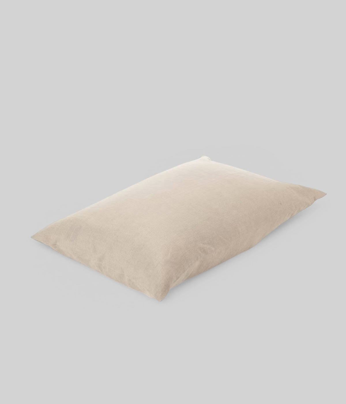 Pillow sham in flax tone Belgian linen GOTS-certified Masters of Linen