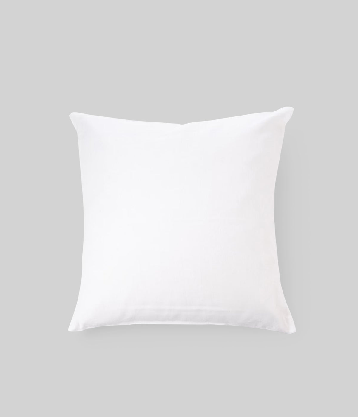 Linen pillow sham in organic Belgian linen woven in Belgium GOTS-certified