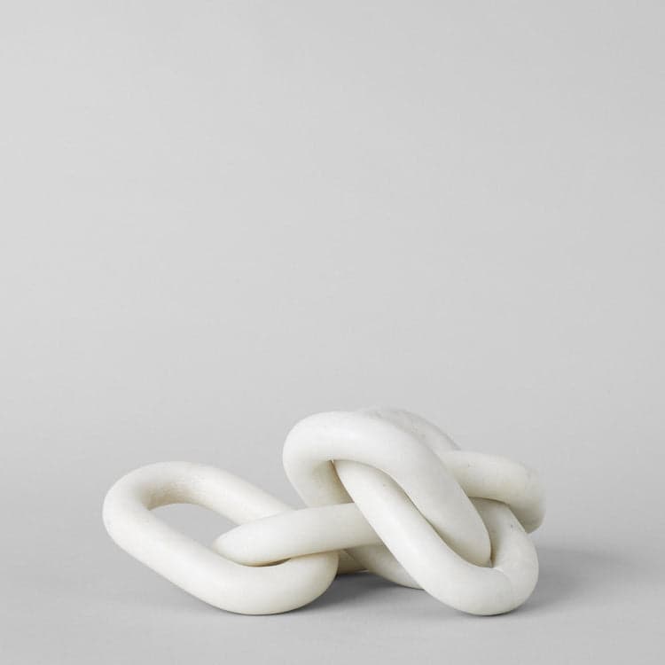 White Marble Chain, Small Link - Bloomist