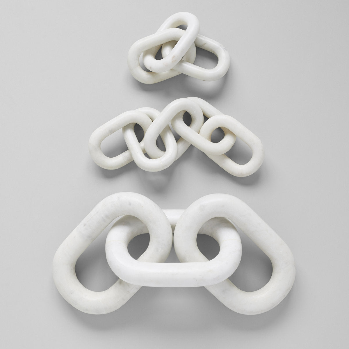 White Marble Chain, Small Link - Bloomist