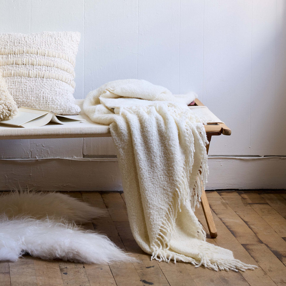 Blossom Alpaca Blend Throw