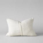 Plant-Dyed Wool Pillow With Green Center, 16x24 - Bloomist