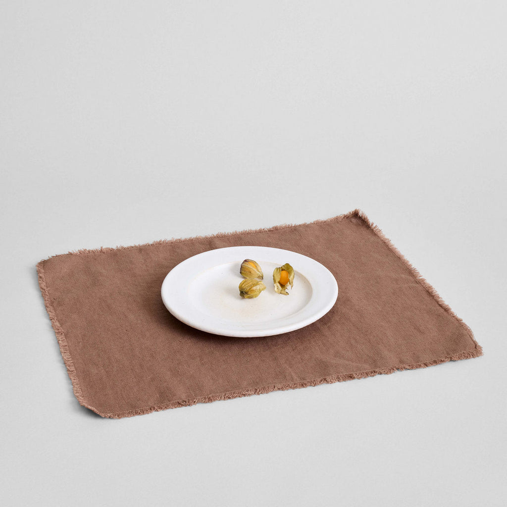 Fringed Linen Placemat - Bloomist