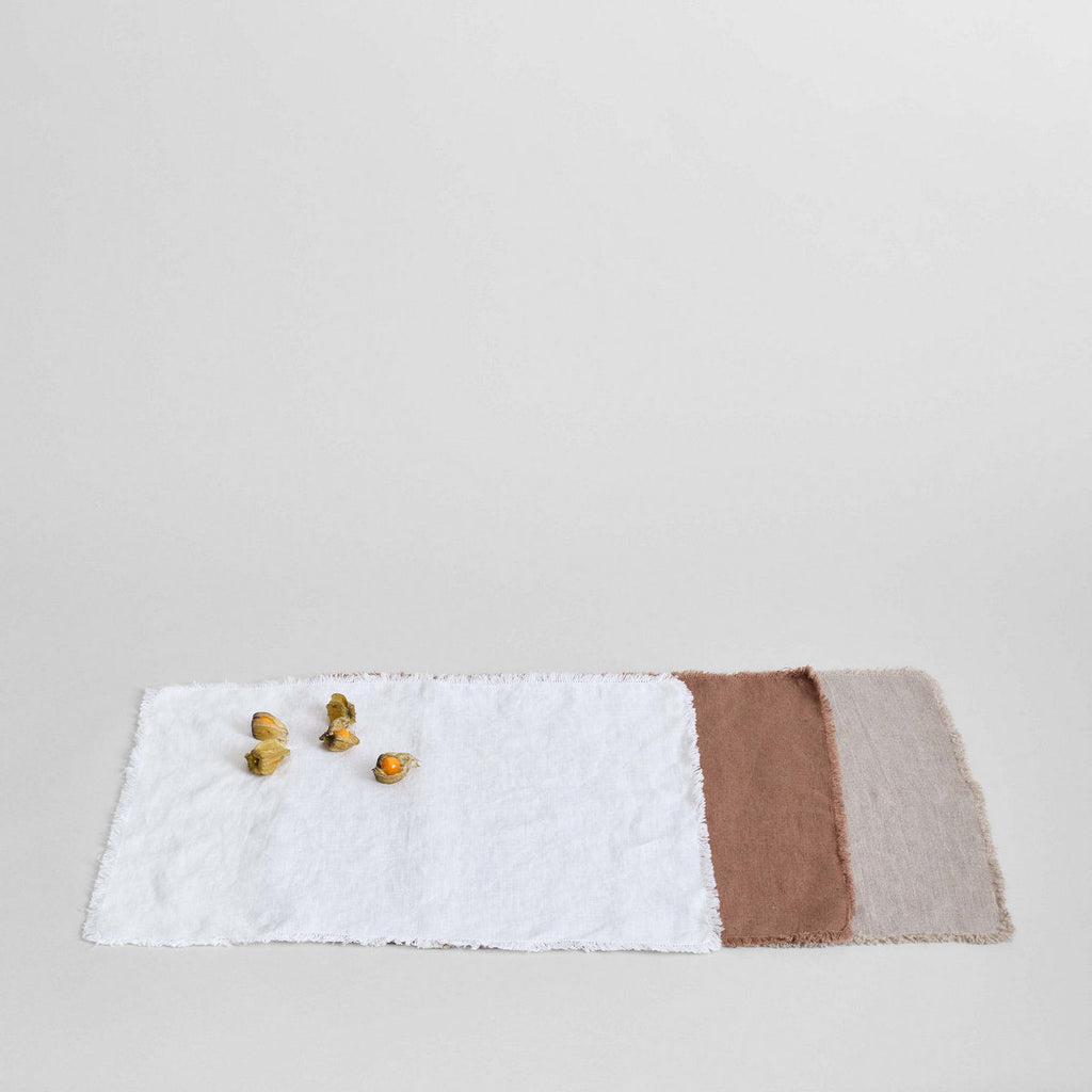 Fringed Linen Placemat - Bloomist