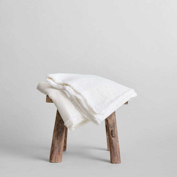 Fringed Linen Tablecloth - Bloomist