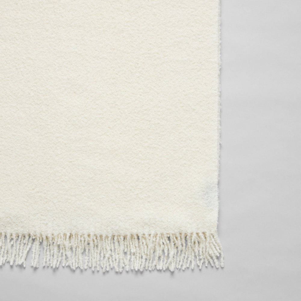 Baby Alpaca Boucle Throw - Bloomist