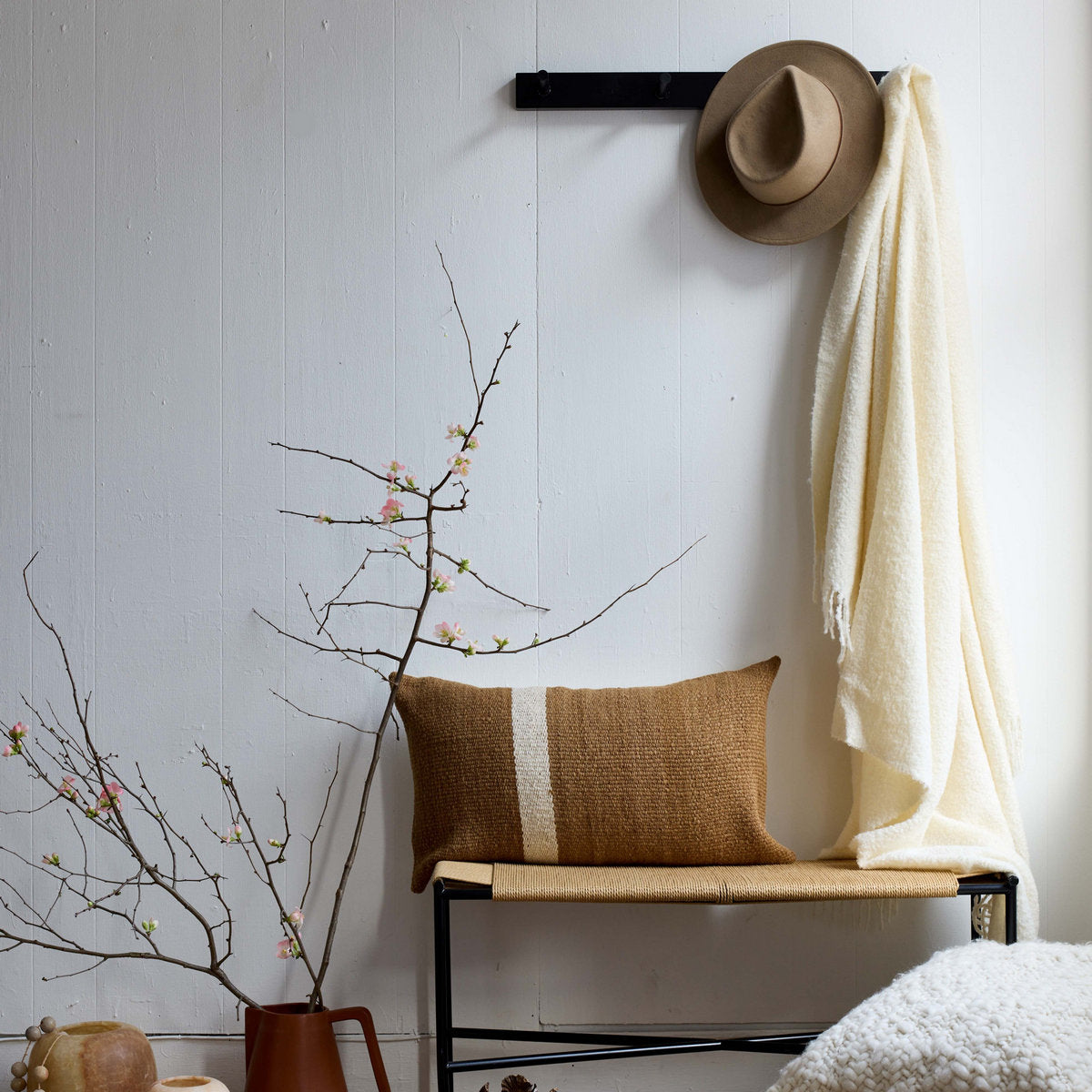 Bloomist Alpaca Boucle Throw