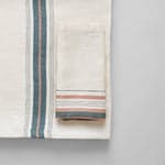 Gypsum Stripe Linen Tablecloth - Bloomist