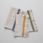 Vintage Stripe Linen Tea Towel
