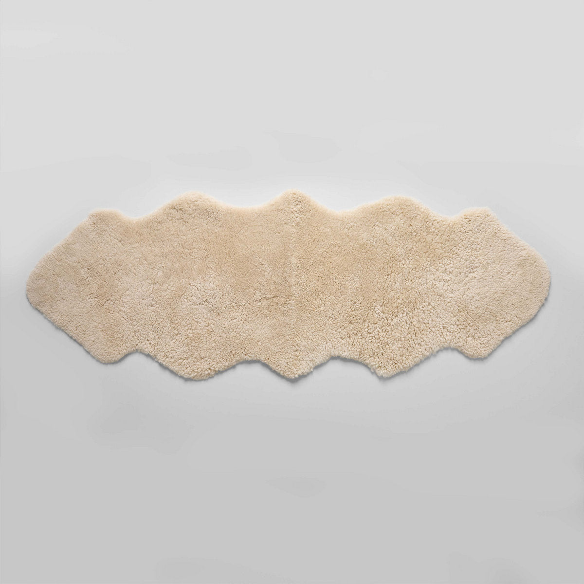 Bloomist Curly Shearling Sheepskin Pelt
