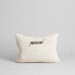 Wool Scribble Pillow, 15" x 24" - Bloomist