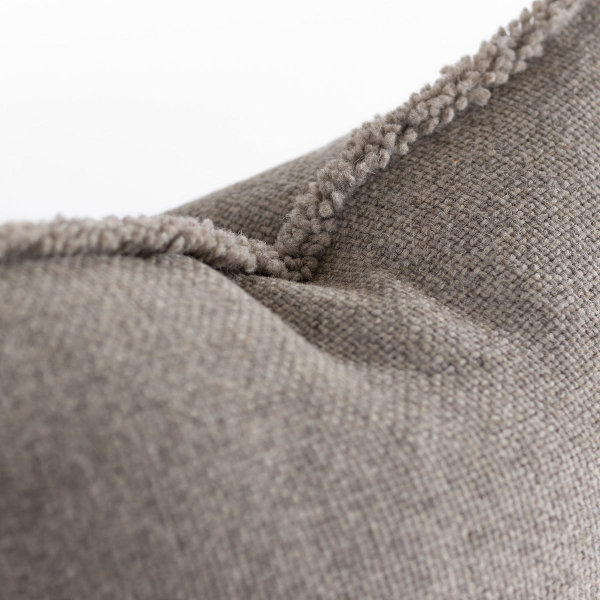 Treko Fringe Wool Pillow - Thumbnail 5