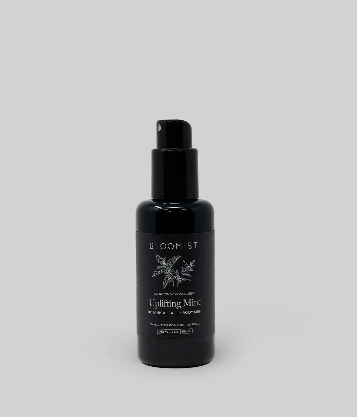 Uplifting Mint Face & Body Mist | Peppermint Hydrosol | Bloomist