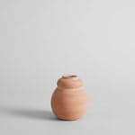 Terra Cotta Bud Vase, Whitewash - Bloomist