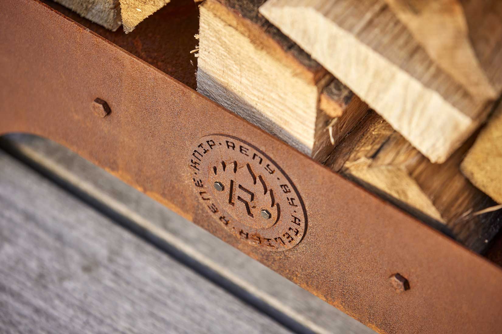 Ker Wood Storage Trolley Assembly