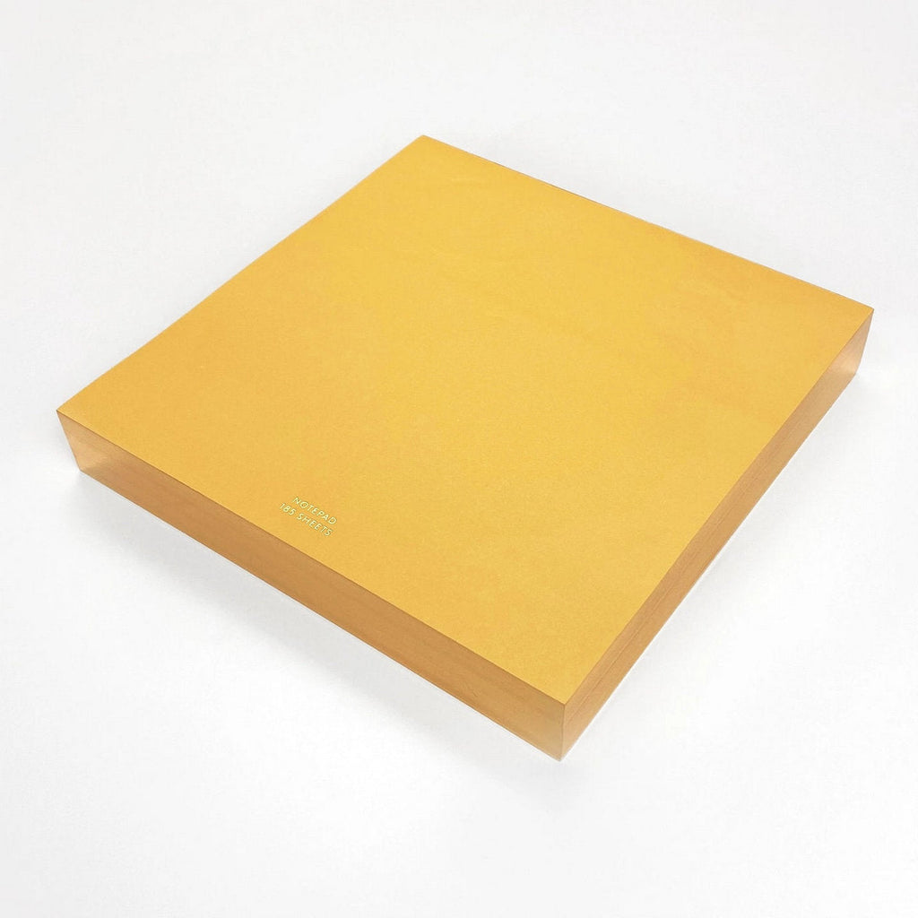 Yellow Notepad with Gilded Edges - Bloomist