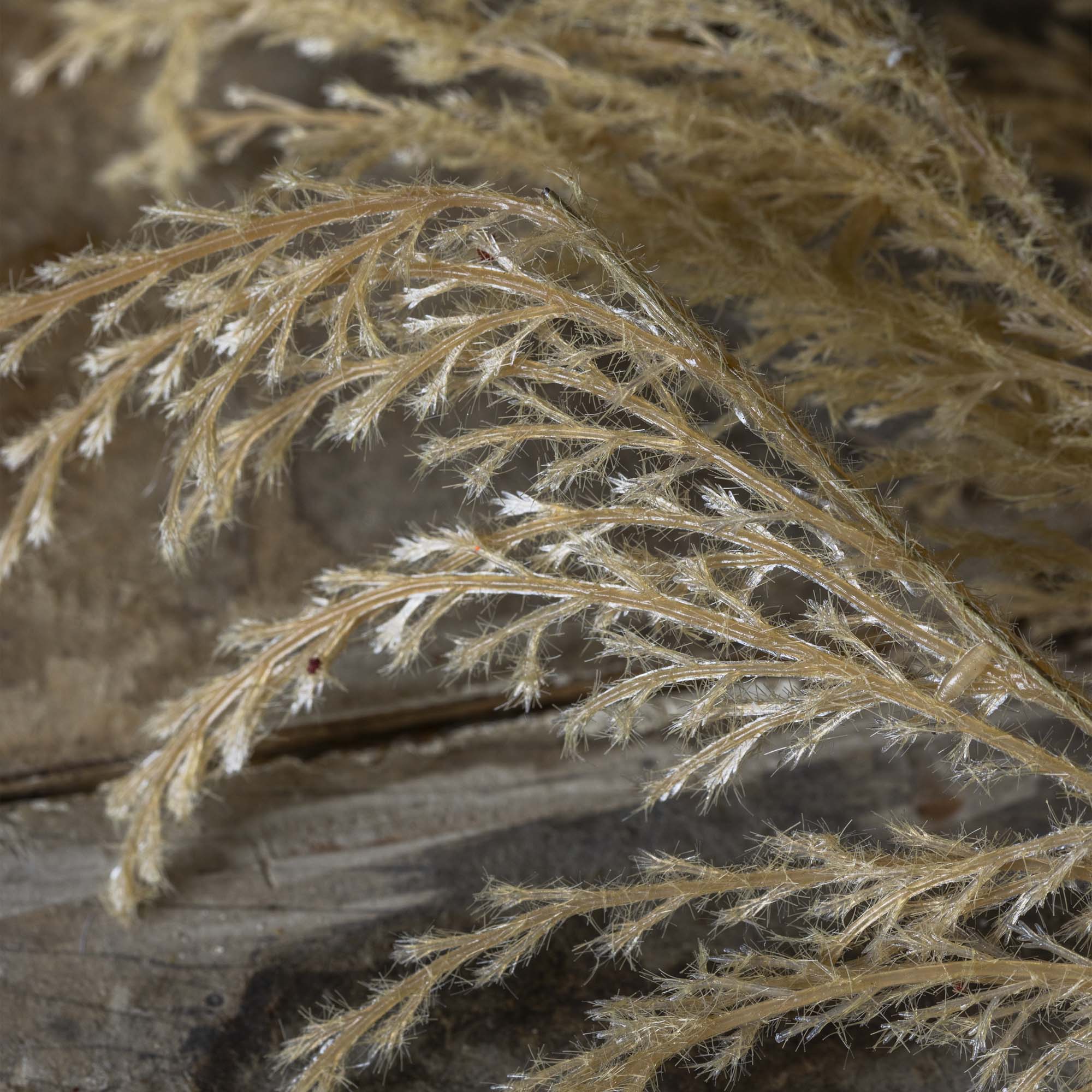 Faux botanical stem with subtle texture and shape