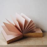 Pale Blush Notepad with Gilded Edges - Bloomist