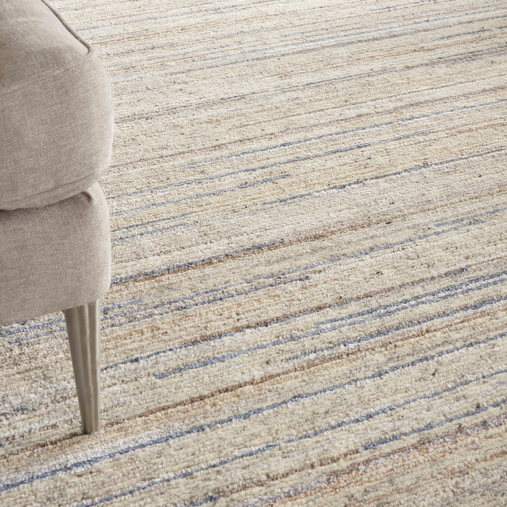 Plateau PAE01 Textured Modern Ivory Area Rug