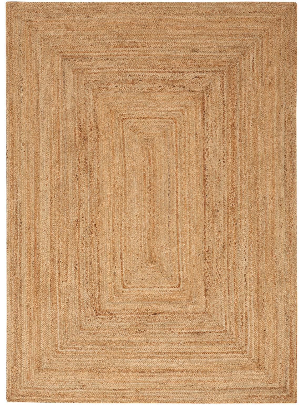 Natural Jute NJT03 Solid Farmhouse Natural Area Rug