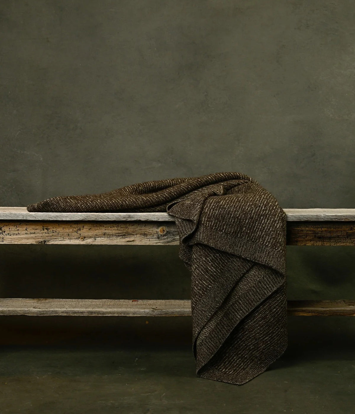 Bloomist x Hangai Beehive Knit Yak Down Throw
