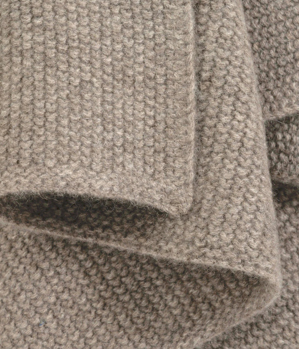 pique knit yak baby blanket