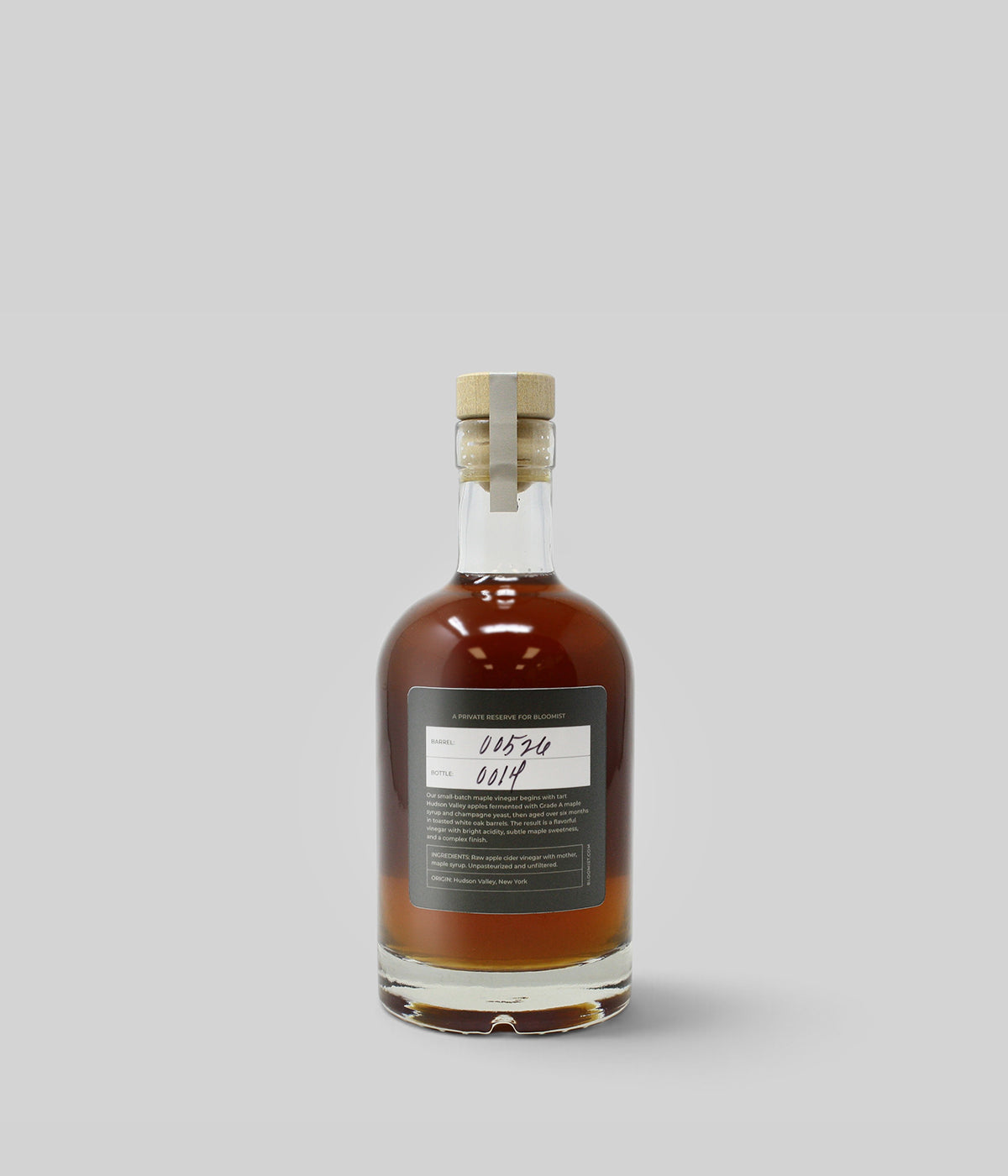 Barrel Aged Maple Vinegar, Private Reserve