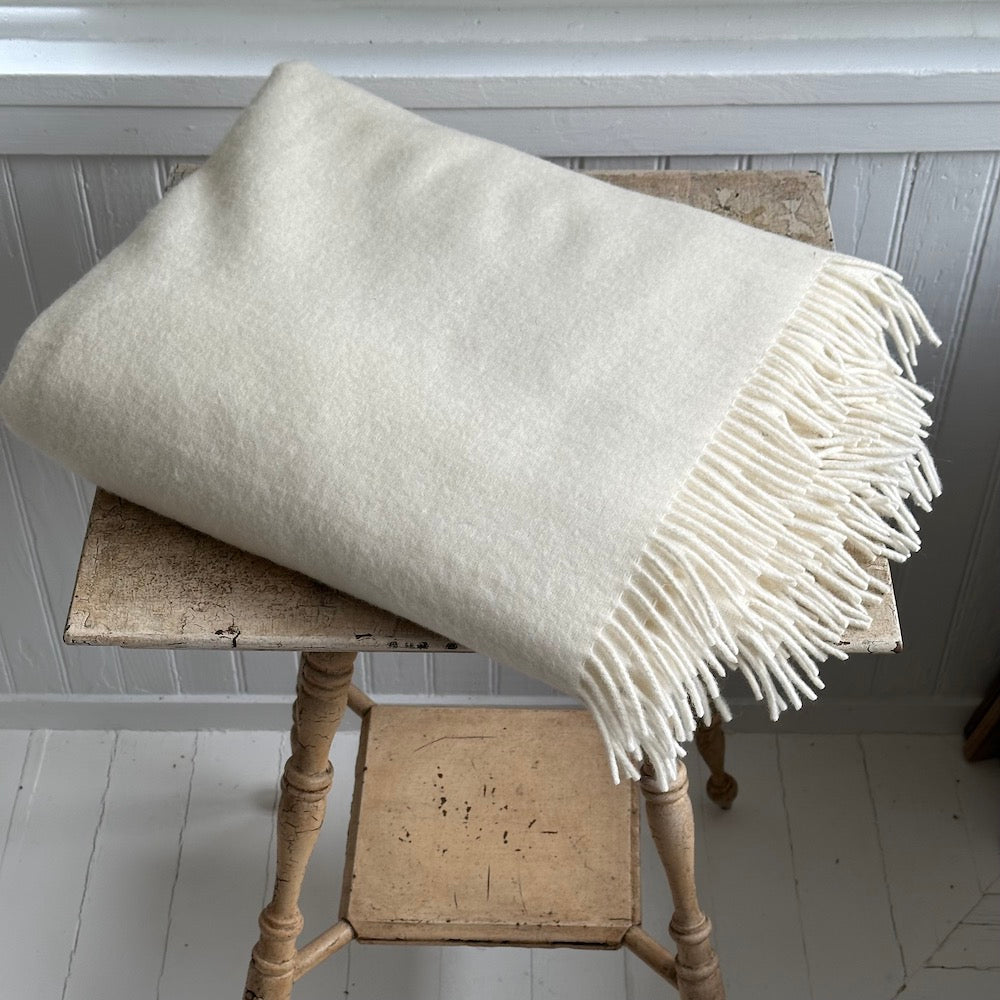 Solid Recycled Alpaca Throw - Bloomist