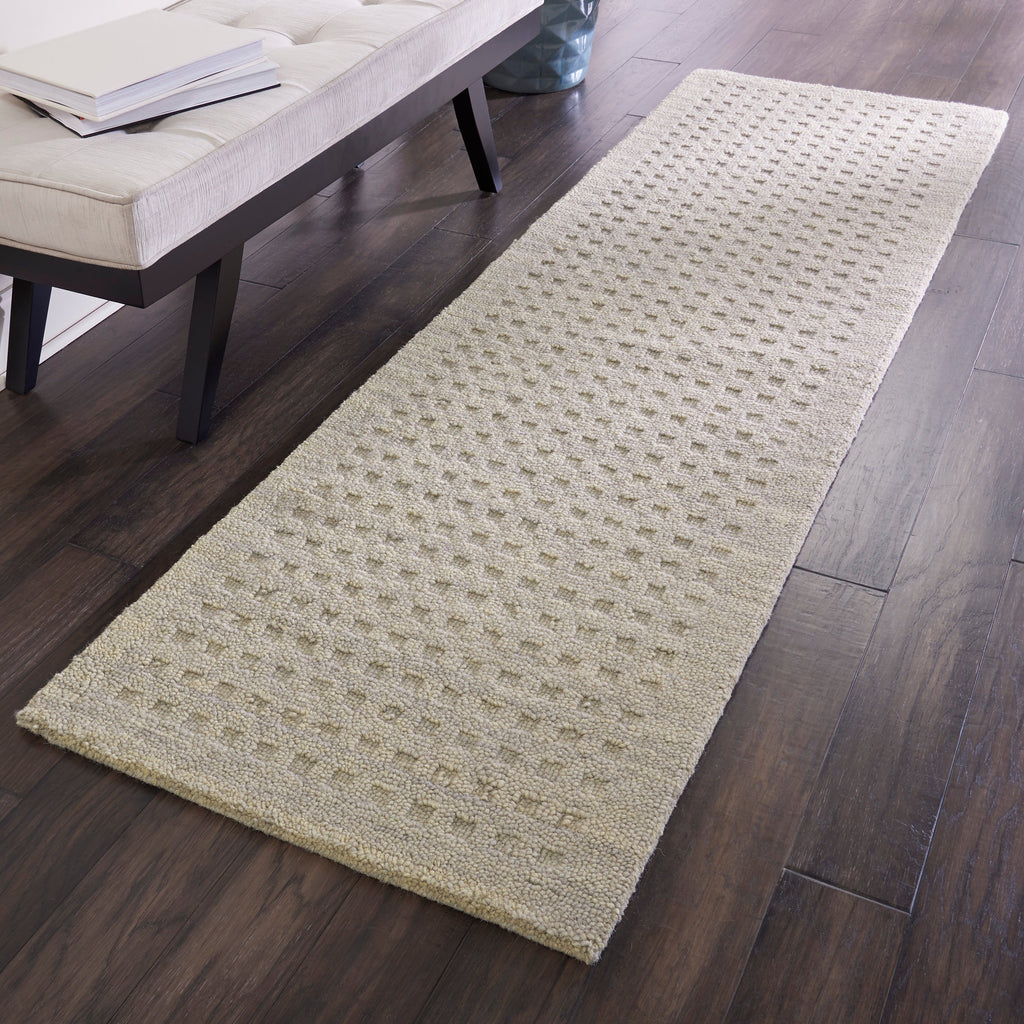 Perris Solid Taupe Area Rug