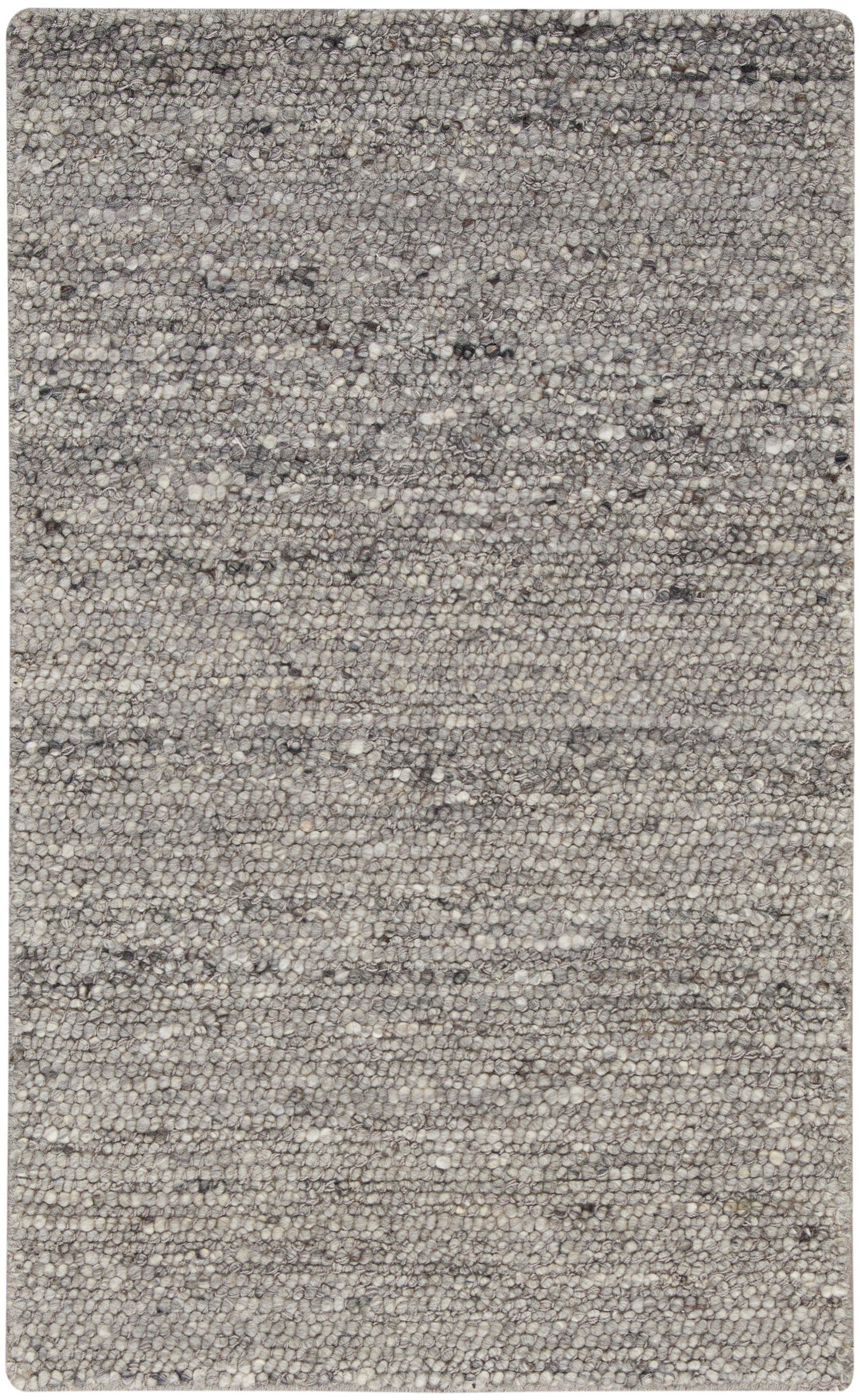 Alanna Solid Farmhouse Grey Area Rug