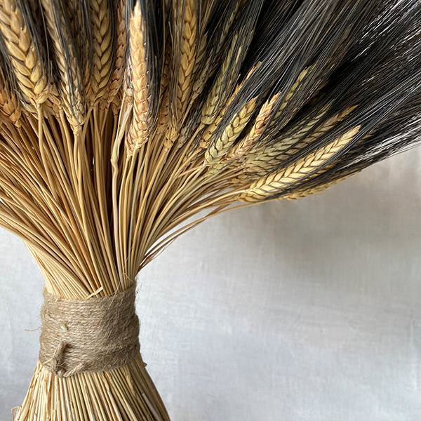 Decorative Dried Wheat stack for seasonal or rustic interior display