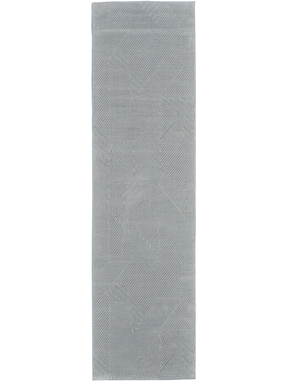 Calvin Klein Orlando Linear Grey/Light Blue Area Rug