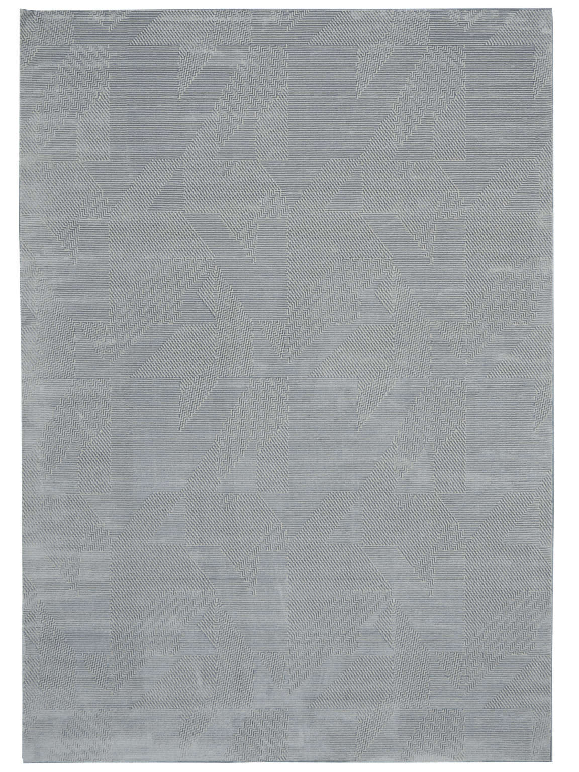 Calvin Klein Orlando Linear Grey/Light Blue Area Rug