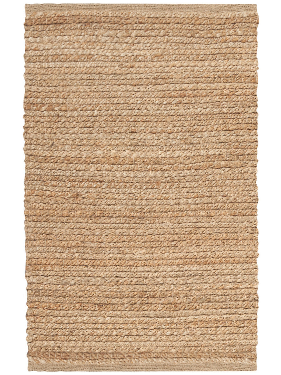 Natural Jute All-over design Farmhouse Natural Area Rug