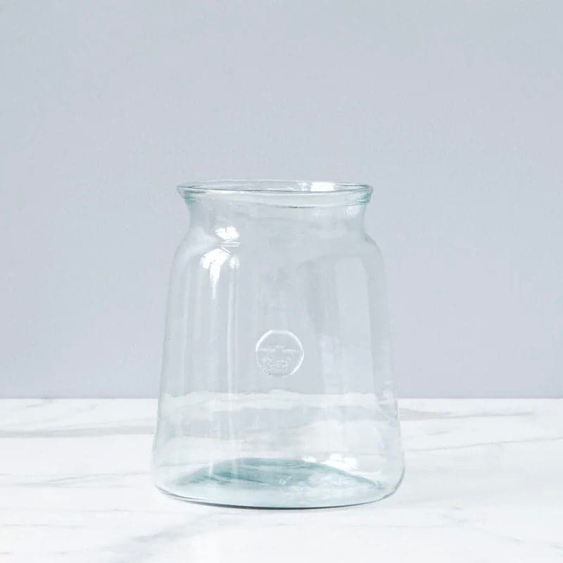 Recycled Glass French Mason Jar