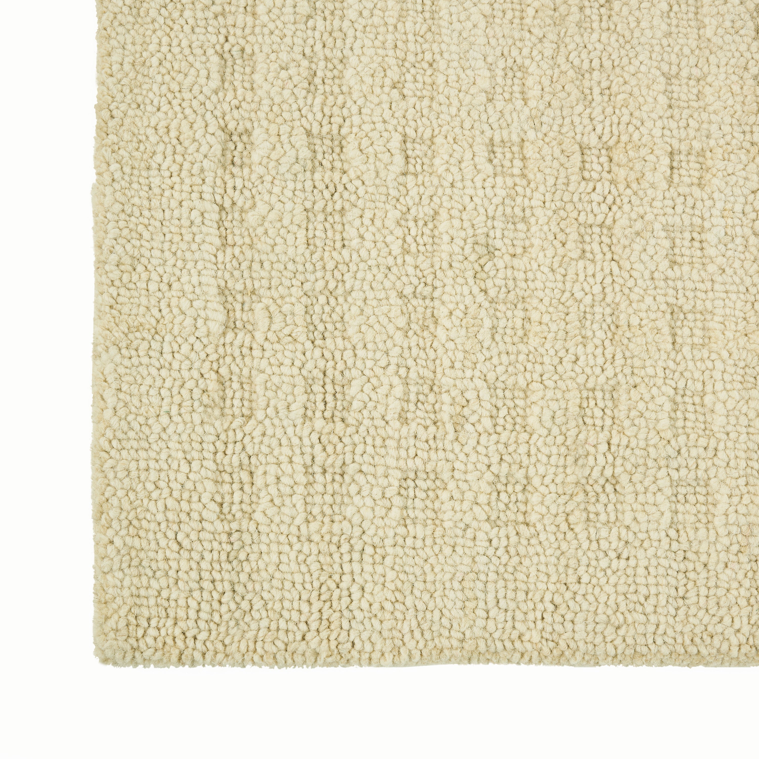 Perris Solid Ivory Area Rug