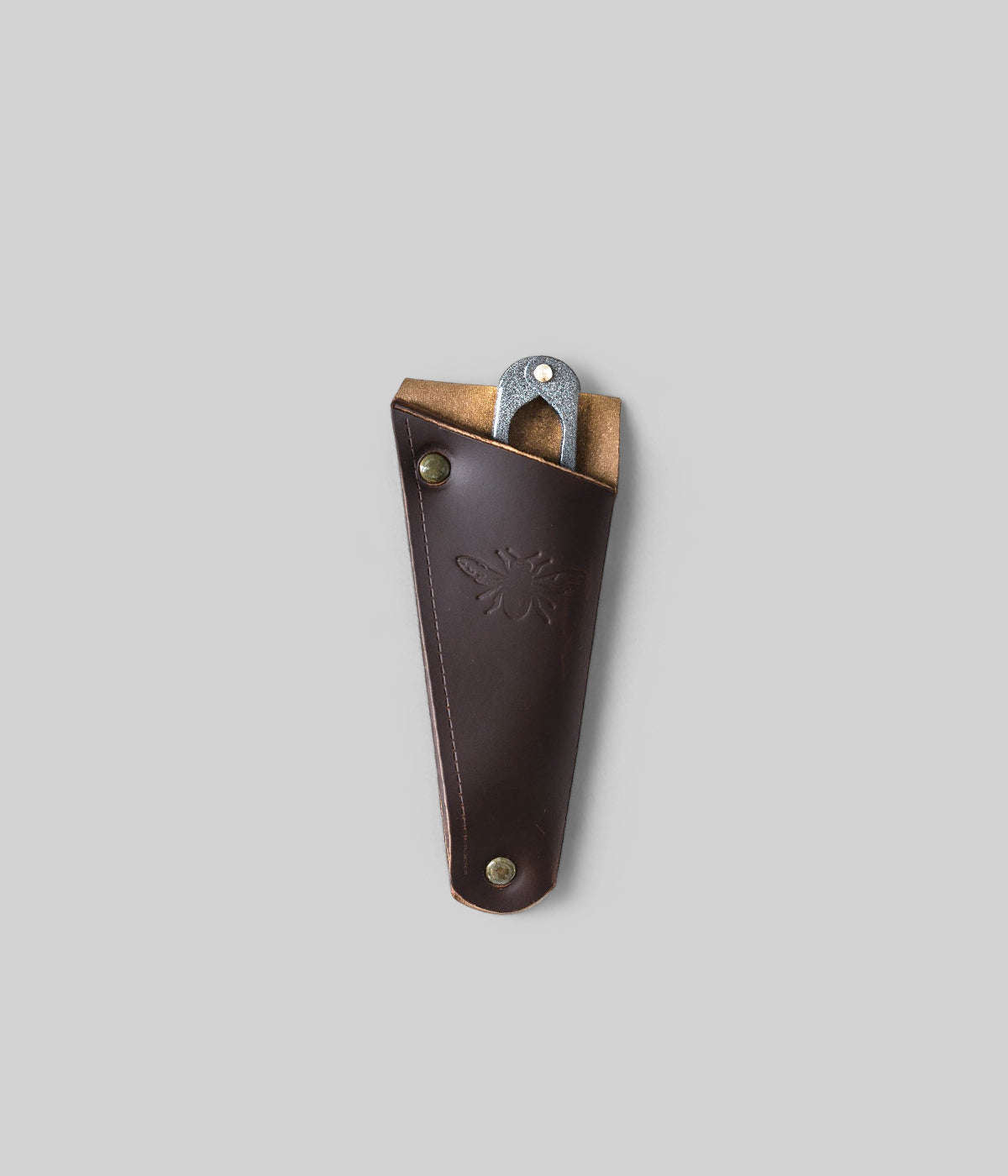 Garden Snips in Leather Pouch - Thumbnail 3