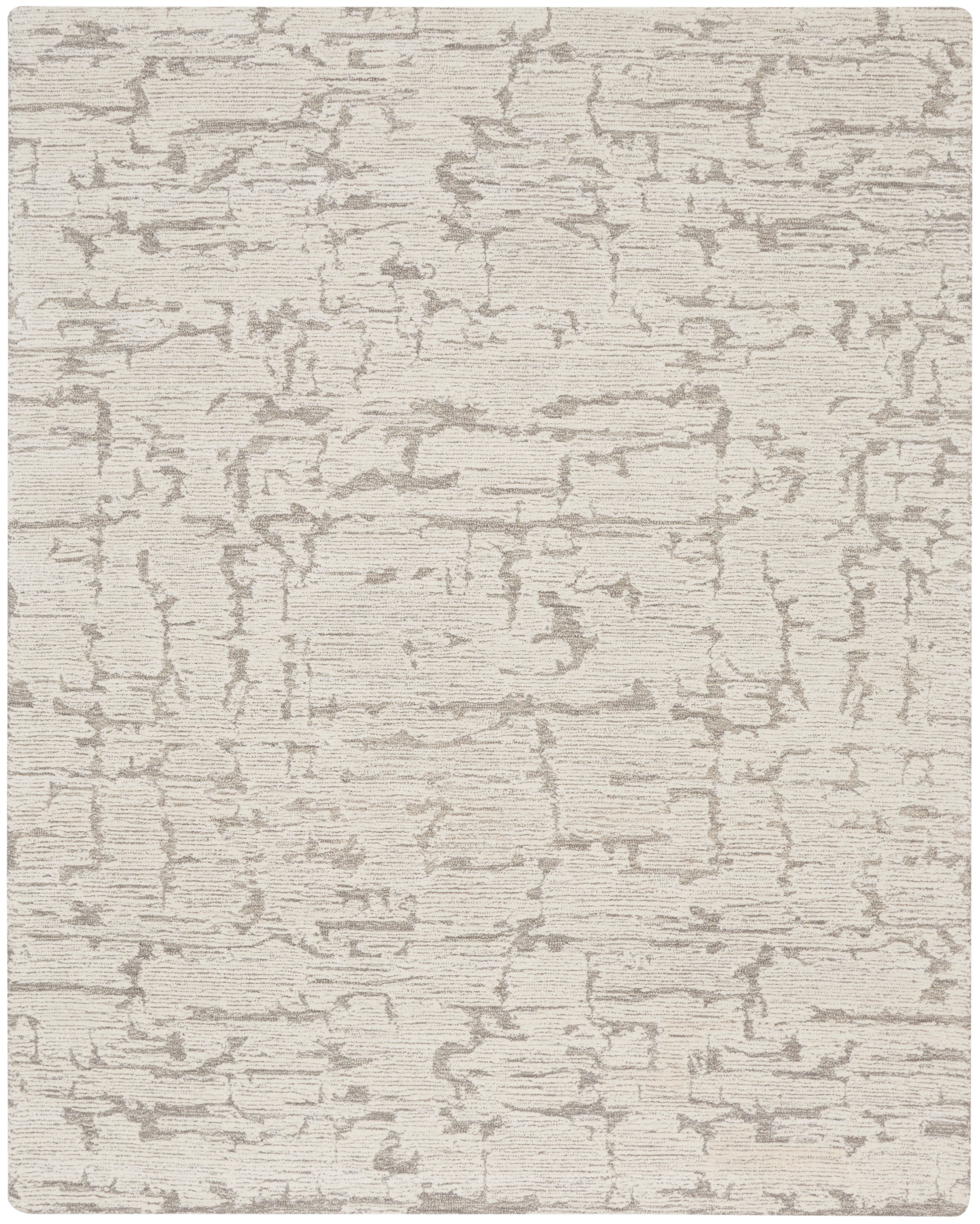 CK009 Sculptural SCL01 Abstract Modern Grey Area Rug